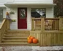 Porch to the wooden house: Tips for creating and design (35 photos) 6688_25