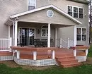 Porche à la maison en bois: conseils pour la création et la conception (35 photos) 6688_26