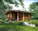 Porch do dreveného domu: Tipy na vytváranie a dizajn (35 fotografií) 6688_4