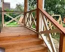 Porch to the wooden house: Tips for creating and design (35 photos) 6688_51