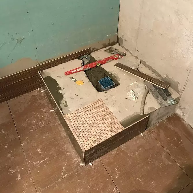 Hur man installerar ett duschbricka med egna händer 6700_31