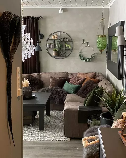 6 Nápady zo škandinávskych obývacích izieb, ktoré môžete požiadať od seba (vyzerajú drahé a cool!) 6701_33
