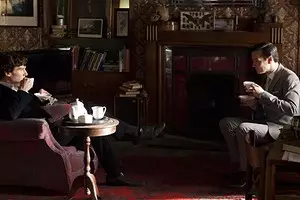 Sherlock Holmes Wohnzimmer und 4 gemütliche Erholungsräume von berühmten Filmen und TV-Serien 6704_1