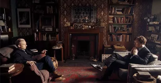 Sherlock Holmss dzīvojamā istaba un 4 vairāk mājīgas atpūtas telpas no slavenām filmām un TV sērijas 6704_8