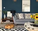 7 gyönyörű kanapé zónák a nappaliban (az ötletek malacka partján!) 6708_36