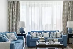 큰 가족을위한 아파트 : 회색 - 블루 γ에서 현대적인 고전 6822_1