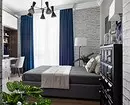 Apartment for big family: Modern classic in gray-blue gamme 6822_18