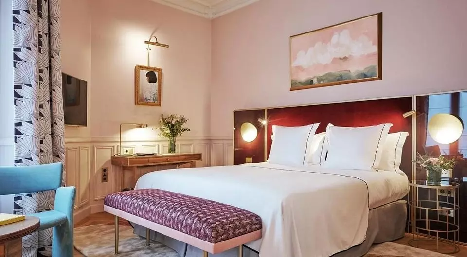 10 Idea untuk bilik tidur, Spied di hotel terbaik di dunia