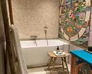 Tile sa ilalim ng puno sa banyo: naka-istilong mga kumbinasyon at mga ideya sa disenyo 7016_93