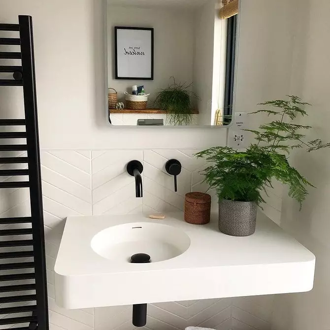 6 ideas geniales para la decoración de un baño separado (para no sobrecargarlo) 7028_12