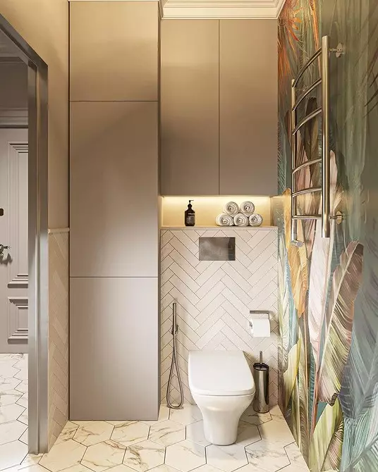 6 Cool Ideas pre dekor samostatnej kúpeľne (aby ho nepreťažoval) 7028_28