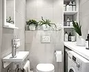 6 Idea sejuk untuk hiasan bilik mandi yang berasingan (agar tidak membebankannya) 7028_3