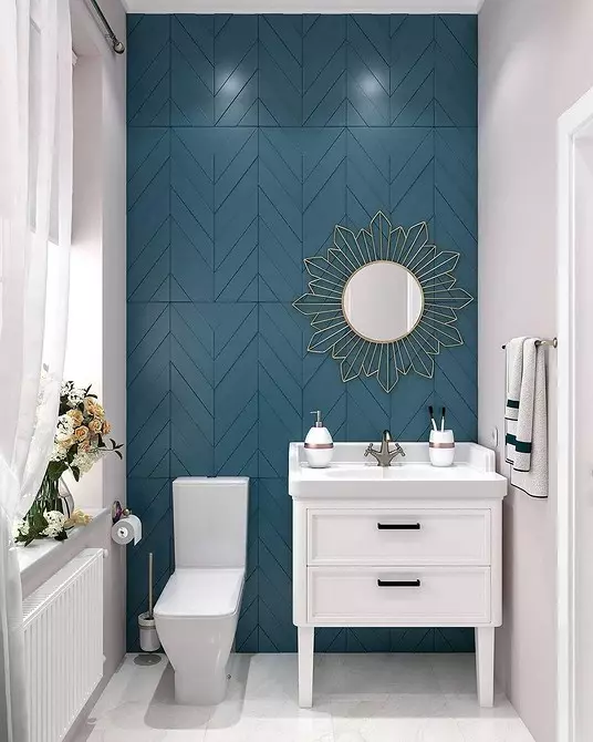 6 Cool Ideas pre dekor samostatnej kúpeľne (aby ho nepreťažoval) 7028_34