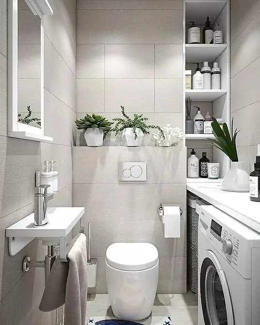 6 Cool Ideas pre dekor samostatnej kúpeľne (aby ho nepreťažoval) 7028_6