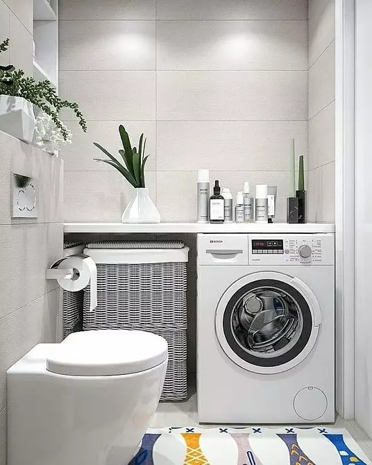 6 Cool Ideas pre dekor samostatnej kúpeľne (aby ho nepreťažoval) 7028_7