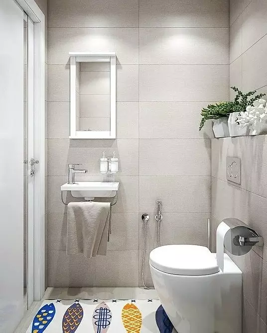6 רעיונות מגניבים עבור עיצוב של חדר אמבטיה נפרד (כדי לא להעמיס אותו) 7028_8