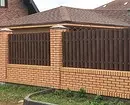 Brick Fence: Դատարկման տեսակները եւ 47 իրական լուսանկարներ 7037_71