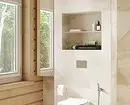 We decoreren de badkamer in een houten huis (39 foto's) 7038_12