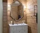 Wir schmücken das Badezimmer in einem Holzhaus (39 Fotos) 7038_39