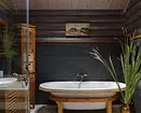 We decoreren de badkamer in een houten huis (39 foto's) 7038_67