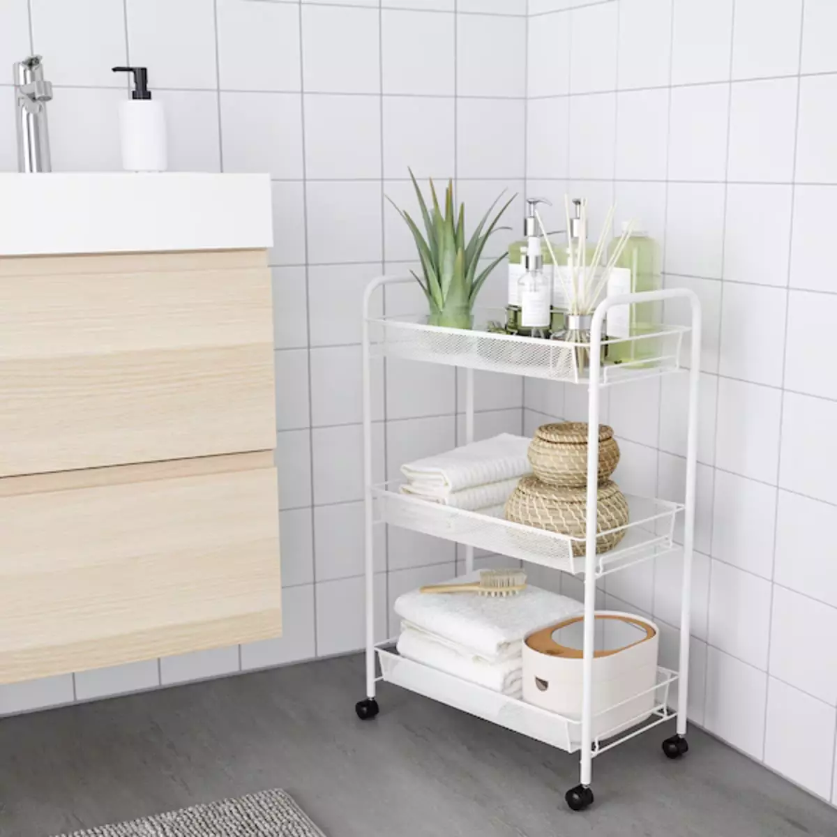 11 Hyödyllisiä tuotteita IKEA niille, jotka haluavat tehdä kylpyhuoneen rentoutumiseen 7050_83