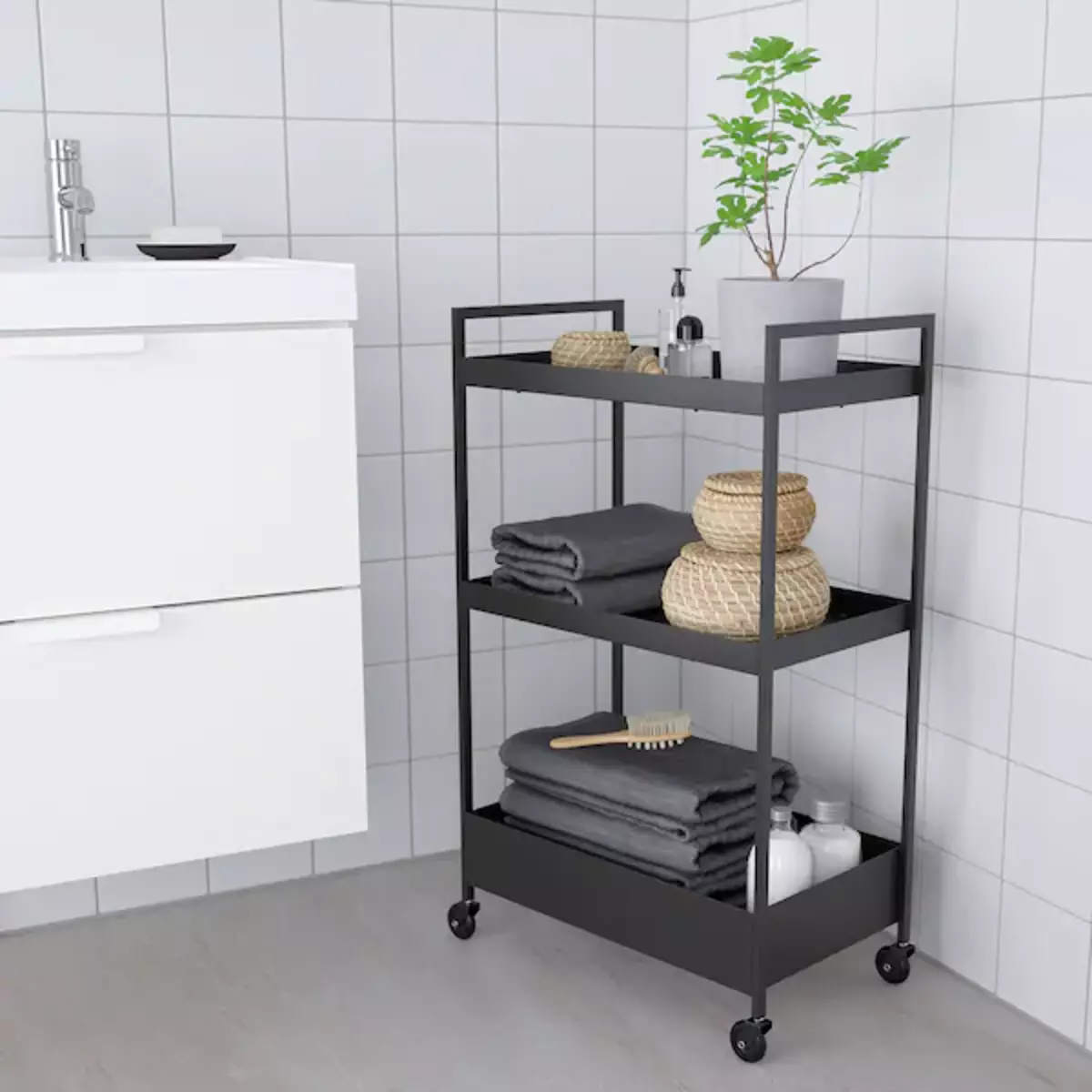 11 Užitečné produkty od IKEA pro ty, kteří chtějí, aby koupelnu relaxovat 7050_85