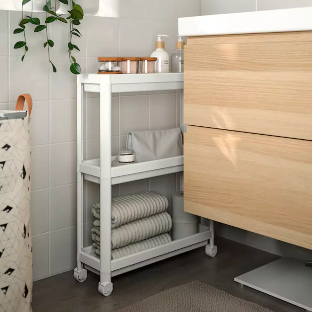 11 Hyödyllisiä tuotteita IKEA niille, jotka haluavat tehdä kylpyhuoneen rentoutumiseen 7050_86