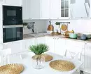 แนวโน้ม 2020 ในการออกแบบห้องครัว: สไตล์แฟชั่นสีและอุปกรณ์เสริม 7187_122