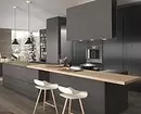 แนวโน้ม 2020 ในการออกแบบห้องครัว: สไตล์แฟชั่นสีและอุปกรณ์เสริม 7187_19
