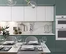 แนวโน้ม 2020 ในการออกแบบห้องครัว: สไตล์แฟชั่นสีและอุปกรณ์เสริม 7187_5