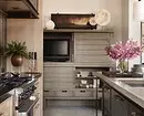 แนวโน้ม 2020 ในการออกแบบห้องครัว: สไตล์แฟชั่นสีและอุปกรณ์เสริม 7187_85