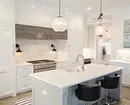 Trends 2020 yn Kitchen Design: Fashion Styles, kleuren en accessoires 7187_86