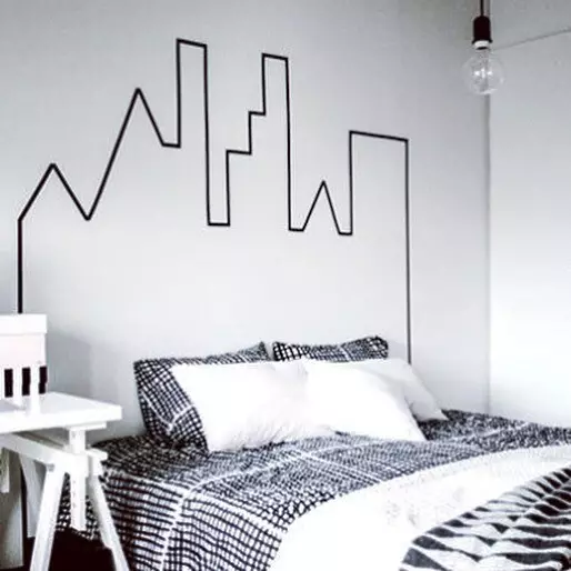 13 Unexpected and simple ideas of decor from sticky tape 7216_29