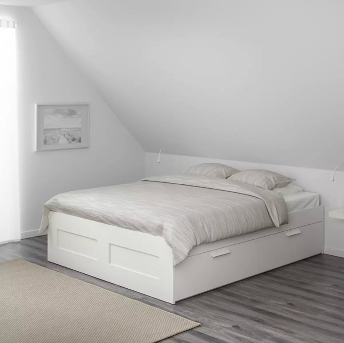 Værktøj Et soveplads i Melogabrites: 9 bedste senge, sofaer og sofaer fra IKEA 7288_19