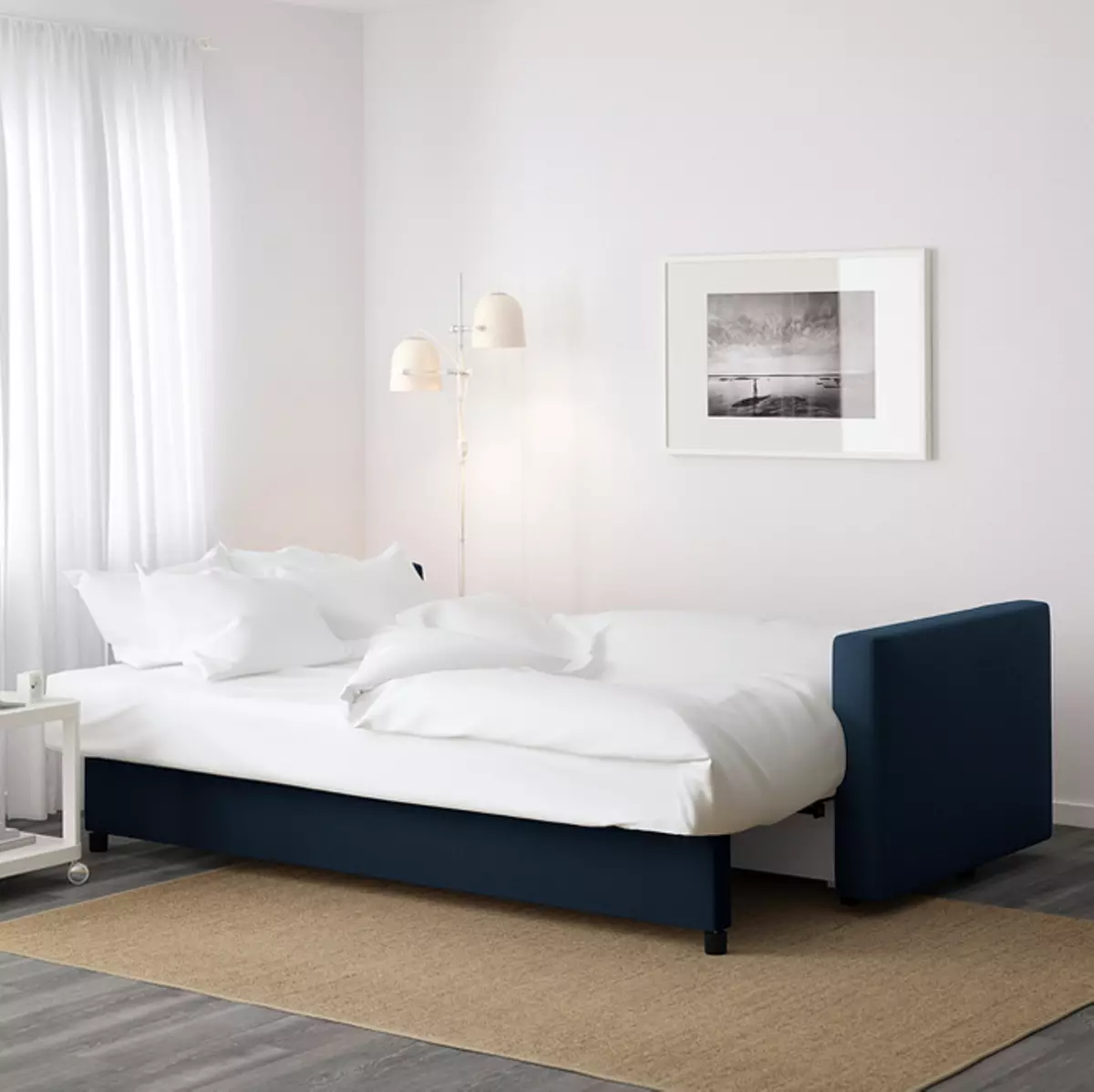 Værktøj Et soveplads i Melogabrites: 9 bedste senge, sofaer og sofaer fra IKEA 7288_24