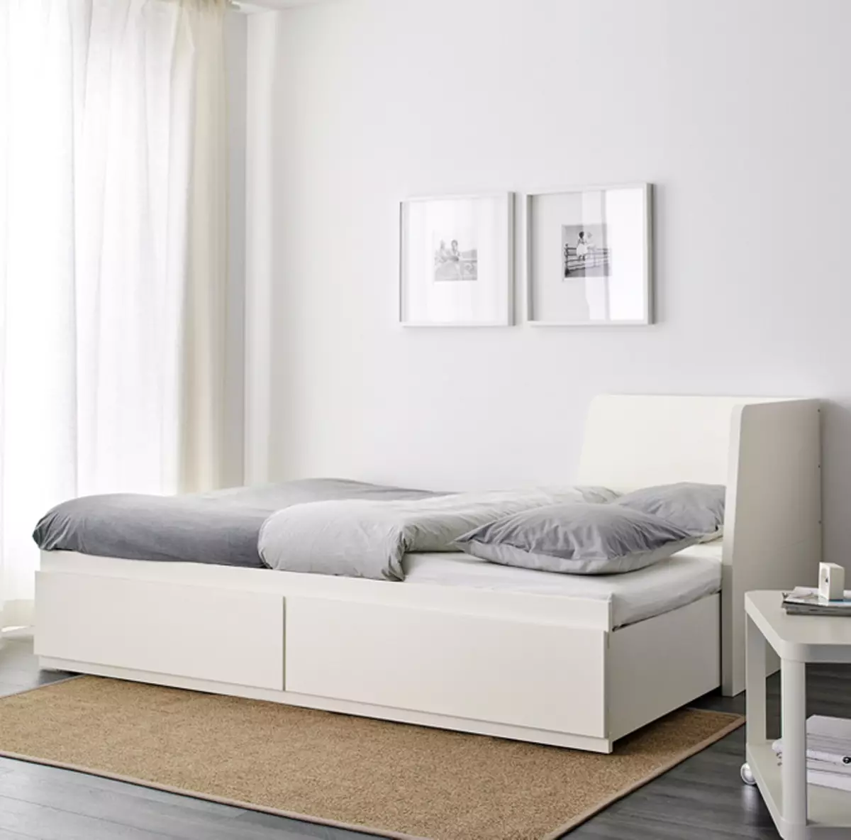 Melogabrites'te uyku yerini takip: 9 En iyi yataklar, kanepeler ve IKEA'dan kanepeler 7288_29