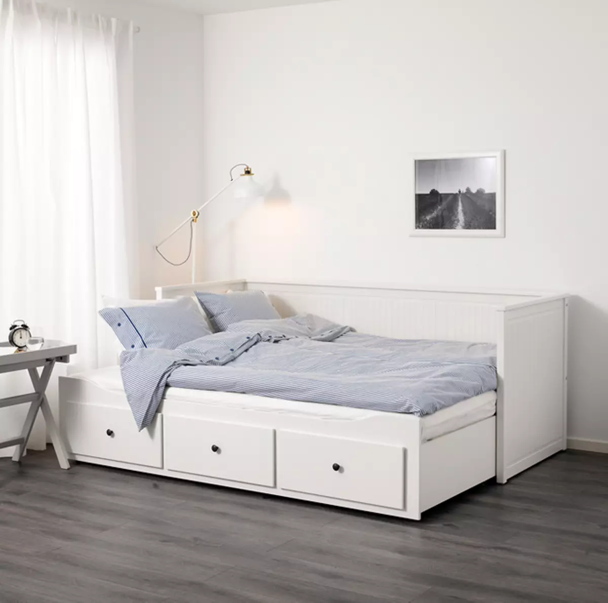 Værktøj Et soveplads i Melogabrites: 9 bedste senge, sofaer og sofaer fra IKEA 7288_35