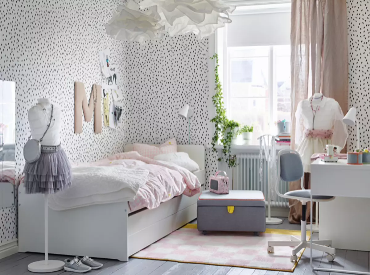 Tooling Spací místo v Melogabrites: 9 nejlepší postele, pohovky a pohovky z IKEA 7288_43
