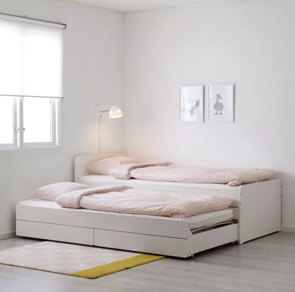 Eszközök egy alvóhely Melogabrites: 9 legjobb ágyak, kanapék és kanapék az IKEA-tól 7288_44