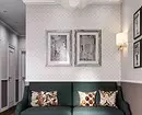 Clásico moderno nun pequeno apartamento: 6 consellos para crear un fermoso interior 7300_11