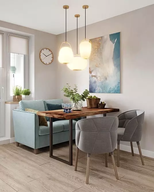 Clásico moderno nun pequeno apartamento: 6 consellos para crear un fermoso interior 7300_33