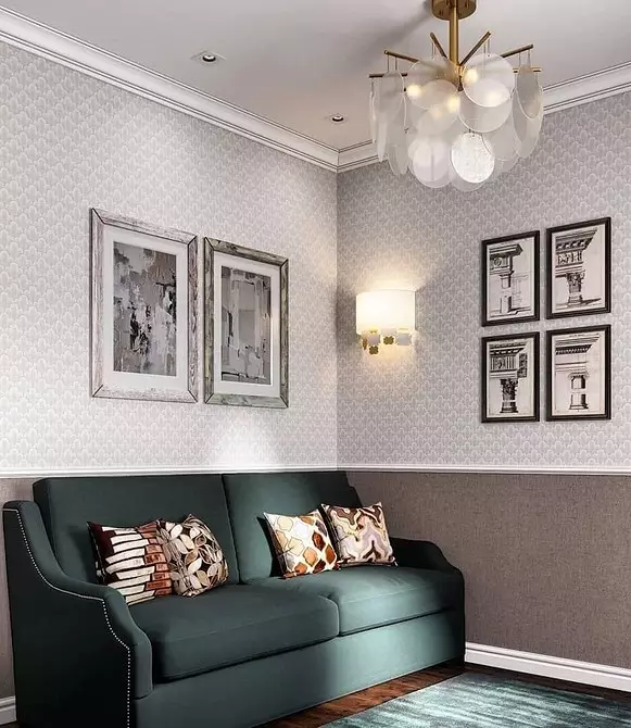 Classic modern într-un apartament mic: 6 sfaturi pentru crearea unui interior frumos 7300_45
