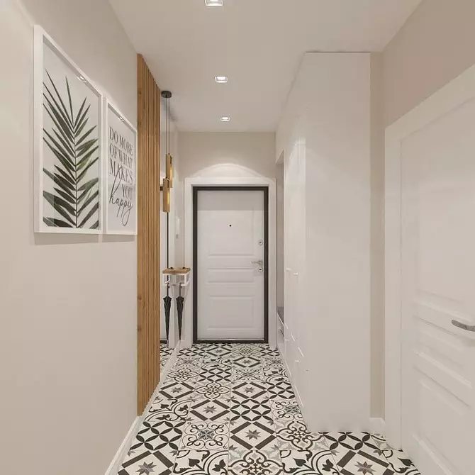 7 successful examples of a narrow hallway 7304_32