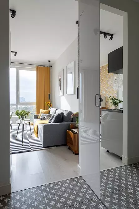 Halle mit einem Kabinett in einem modernen Stil: Ideen zum Erstellen einer schönen und komfortablen Eingabezone 7308_15