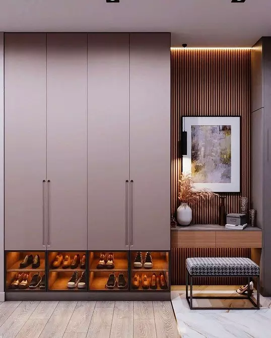 Сала со кабинет во модерен стил: идеи за создавање на убава и удобна влезна зона 7308_66