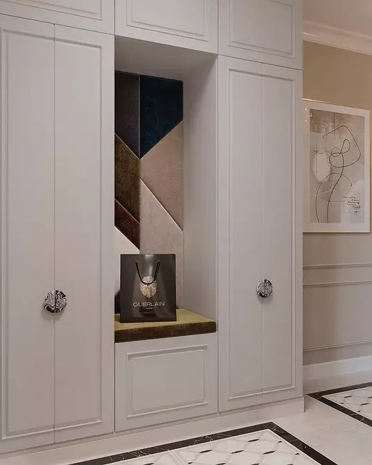 Halle mit einem Kabinett in einem modernen Stil: Ideen zum Erstellen einer schönen und komfortablen Eingabezone 7308_95