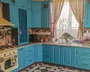 Curtains in the kitchen in the style of Provence: Tips for choosing and actual models 7338_69