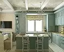 Завеси в кухнята в стила на Прованс: Съвети за избор и реални модели 7338_71