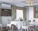 Gordijnen in de keuken in de stijl van de Provence: Tips voor het kiezen en echte modellen 7338_73