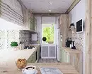 厨房里的窗帘风格普罗旺斯风格：选择和实际模型的提示 7338_74